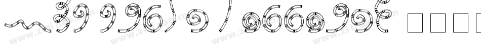 MTF Flower Doodles字体转换